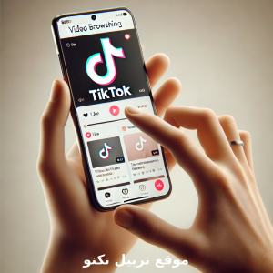 تصفح الفيديوهات على تيك توك