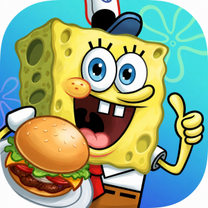 شرح تطبيق SpongeBob: Krusty Cook-Off